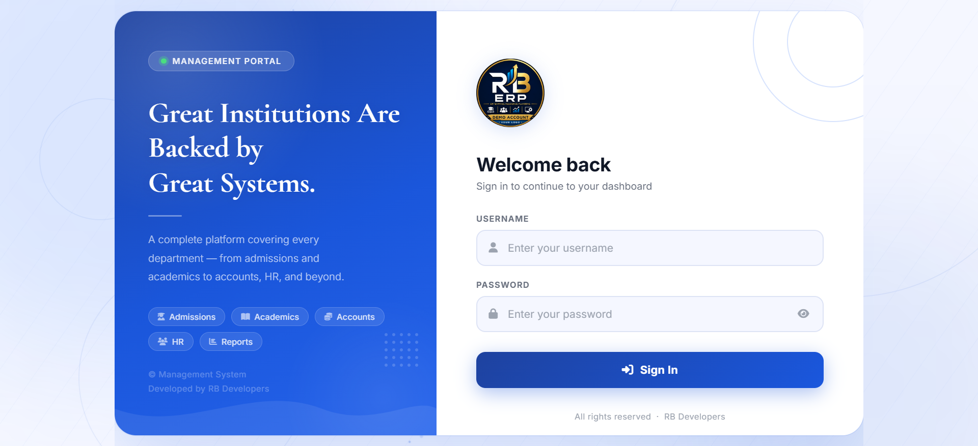 Login Portal