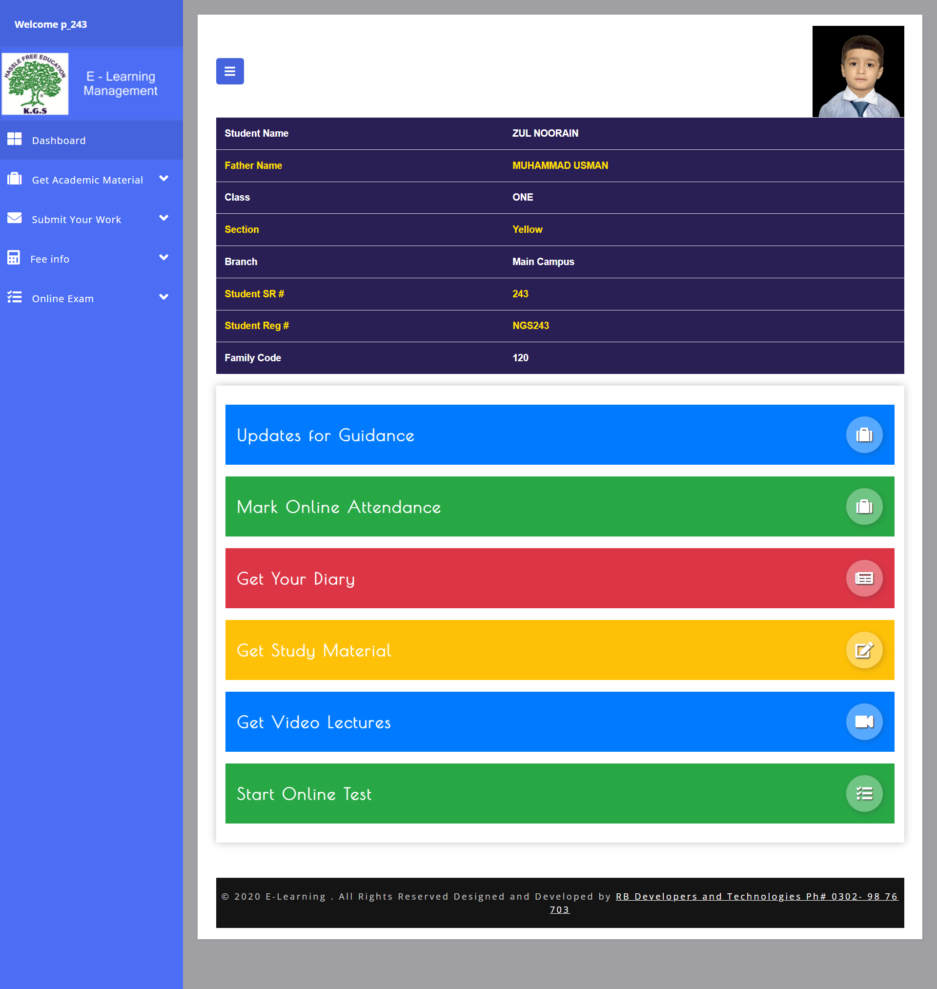 Student LMS Portal