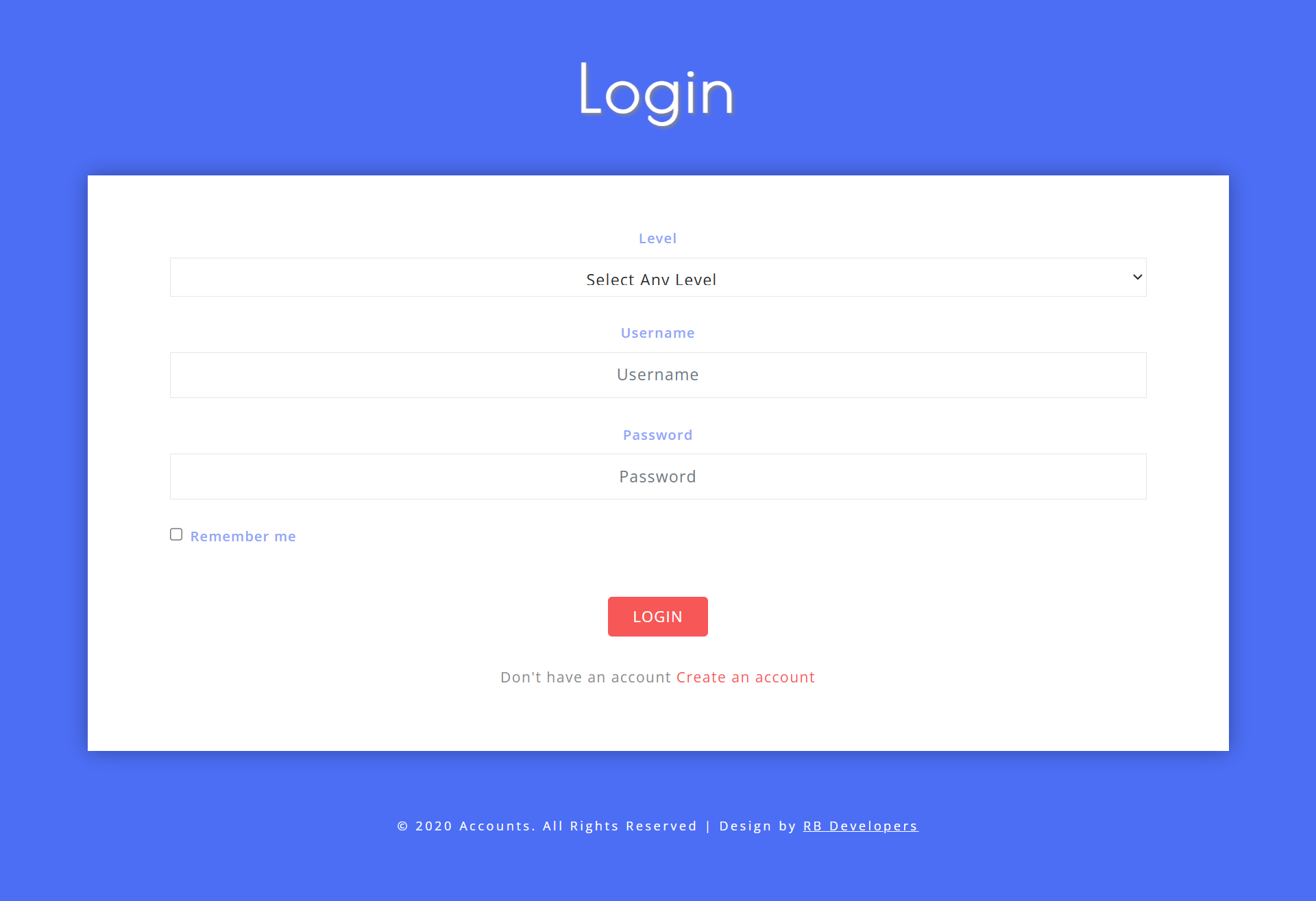 Student Login